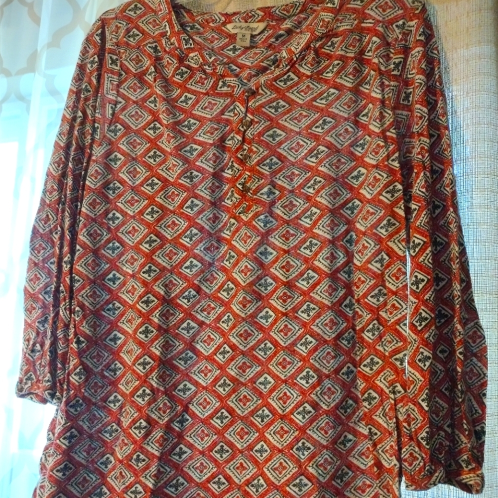 Lucky Brand 3/4 Length shirt Medium